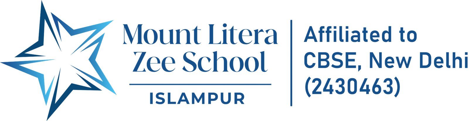Mount Litera Zee School, Islampur- Logo