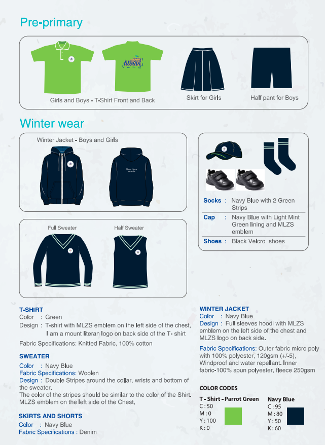 Pre-Primary Uniform MLZS Islampur